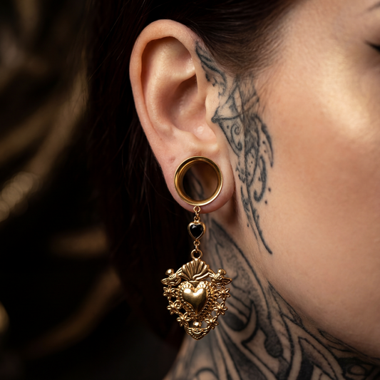 MORGANE – Dehner EX-Voto Schwarz Onyx Herz Strass 6 bis 38 mm