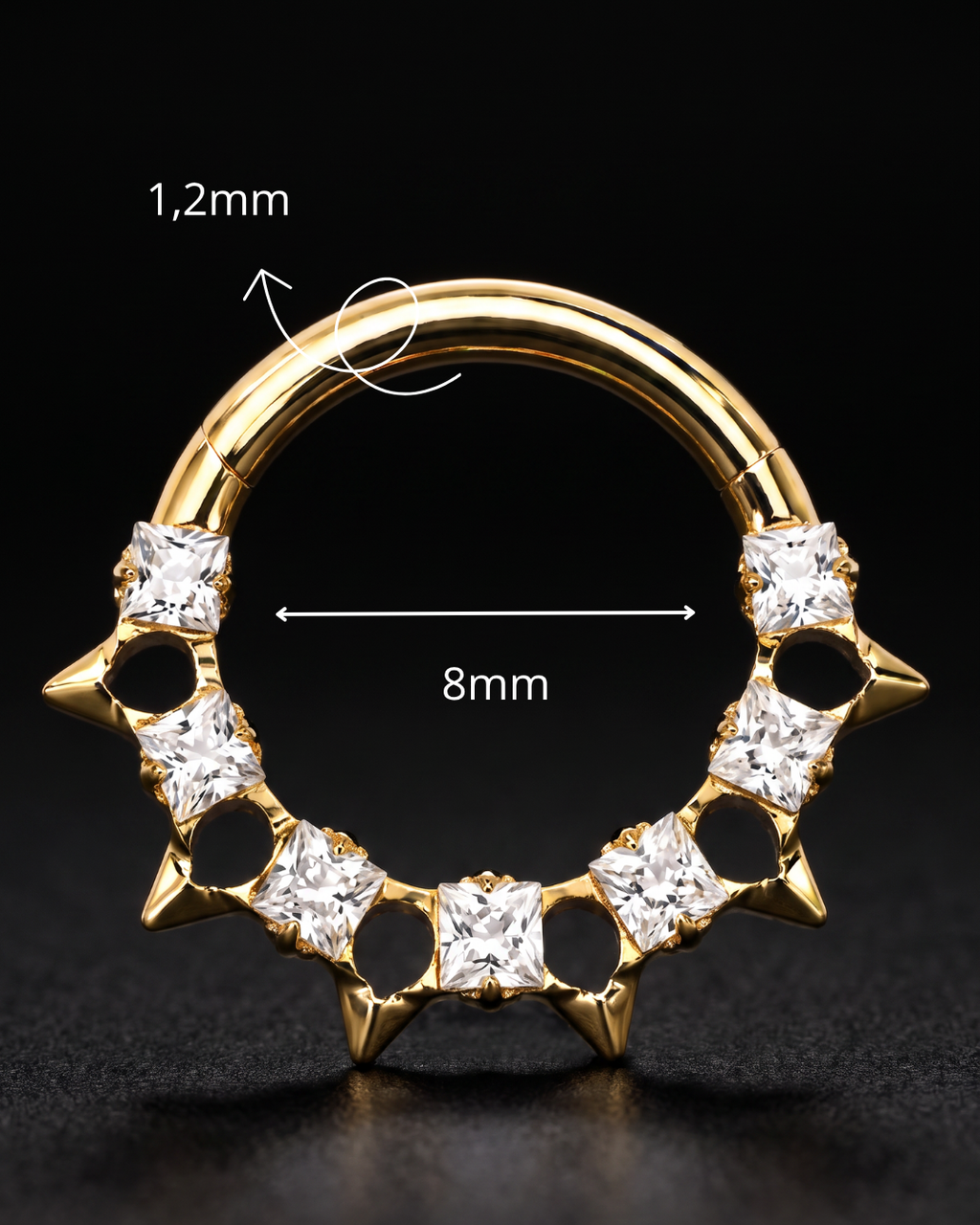 PENELOPE - Septum Titane ASTM F136