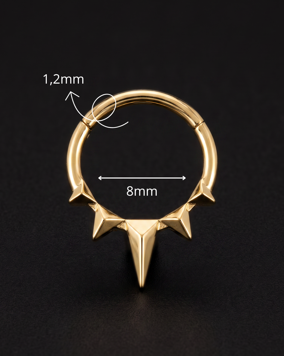 DONATELLA - Septum Titane ASTM F136