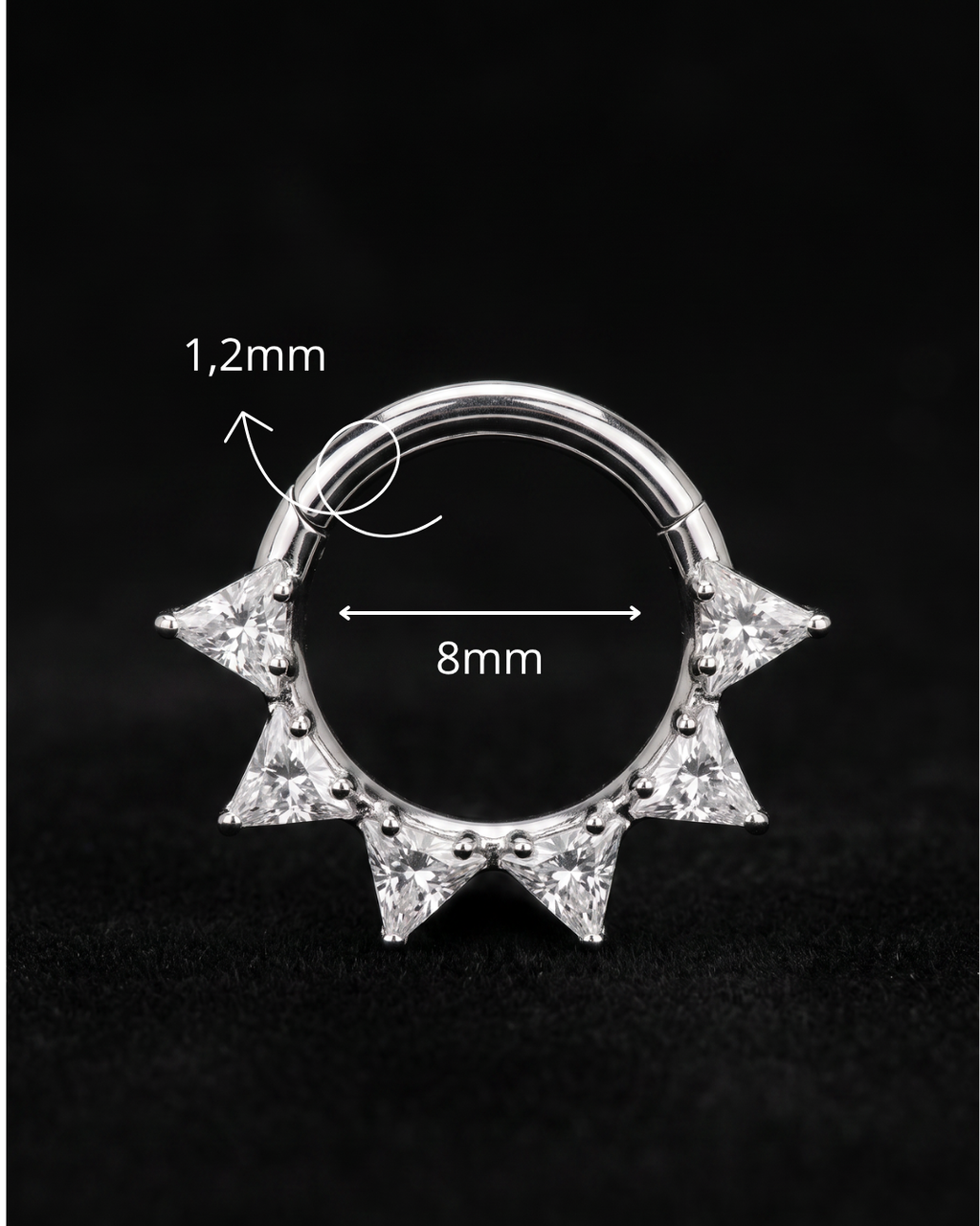 BELINDA - Septum Titane ASTM F136