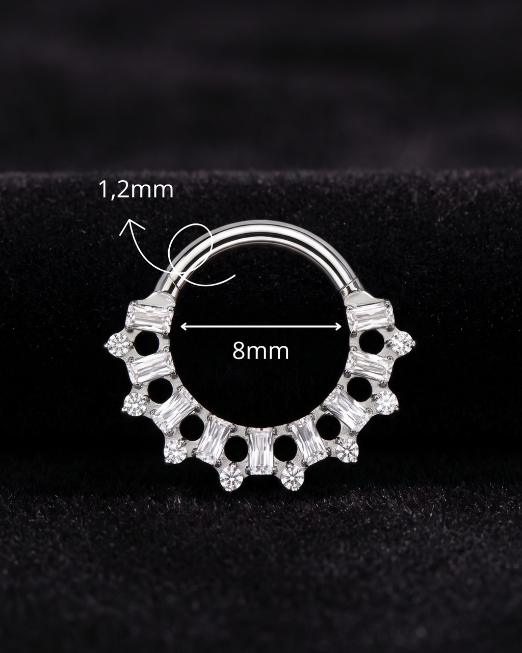 CLARISSA - Septum Titane ASTM F136