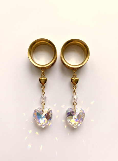 TRIO BLANC PUR - écarteurs féminin en trio 6mm à 38mm