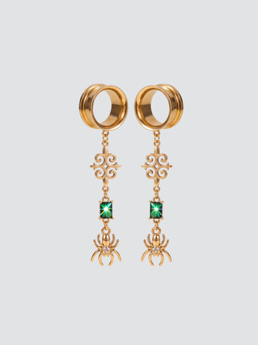 DEBBIE - écarteurs araignée verte  6mm à 38mm