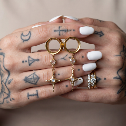 ecarteur femme doré mariage