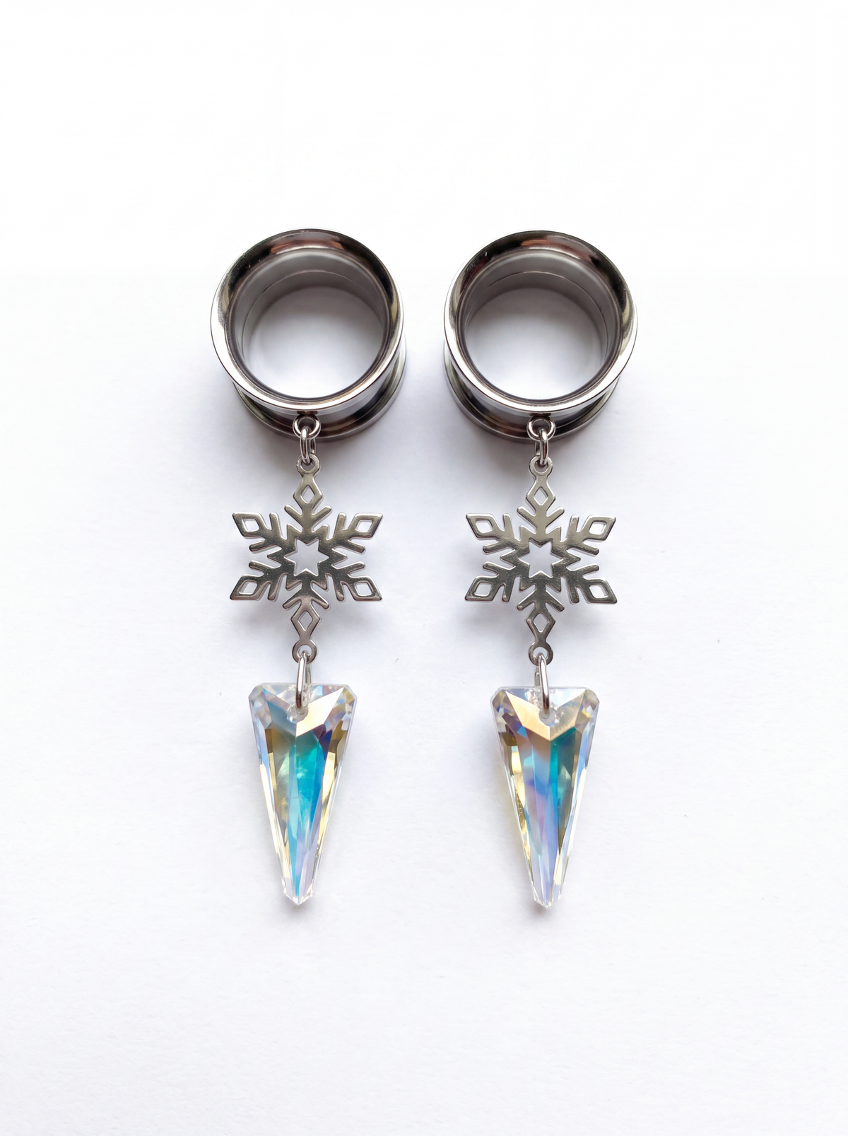OLIVIA - Barocke Stacheldraht-Poison-Ohr-Tunnel 6mm bis 38mm