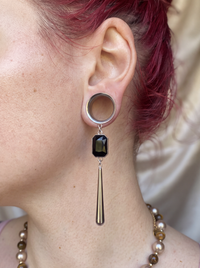 OLIVIA - Barocke Stacheldraht-Poison-Ohr-Tunnel 6mm bis 38mm