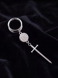 OLIVIA - Barocke Stacheldraht-Poison-Ohr-Tunnel 6mm bis 38mm