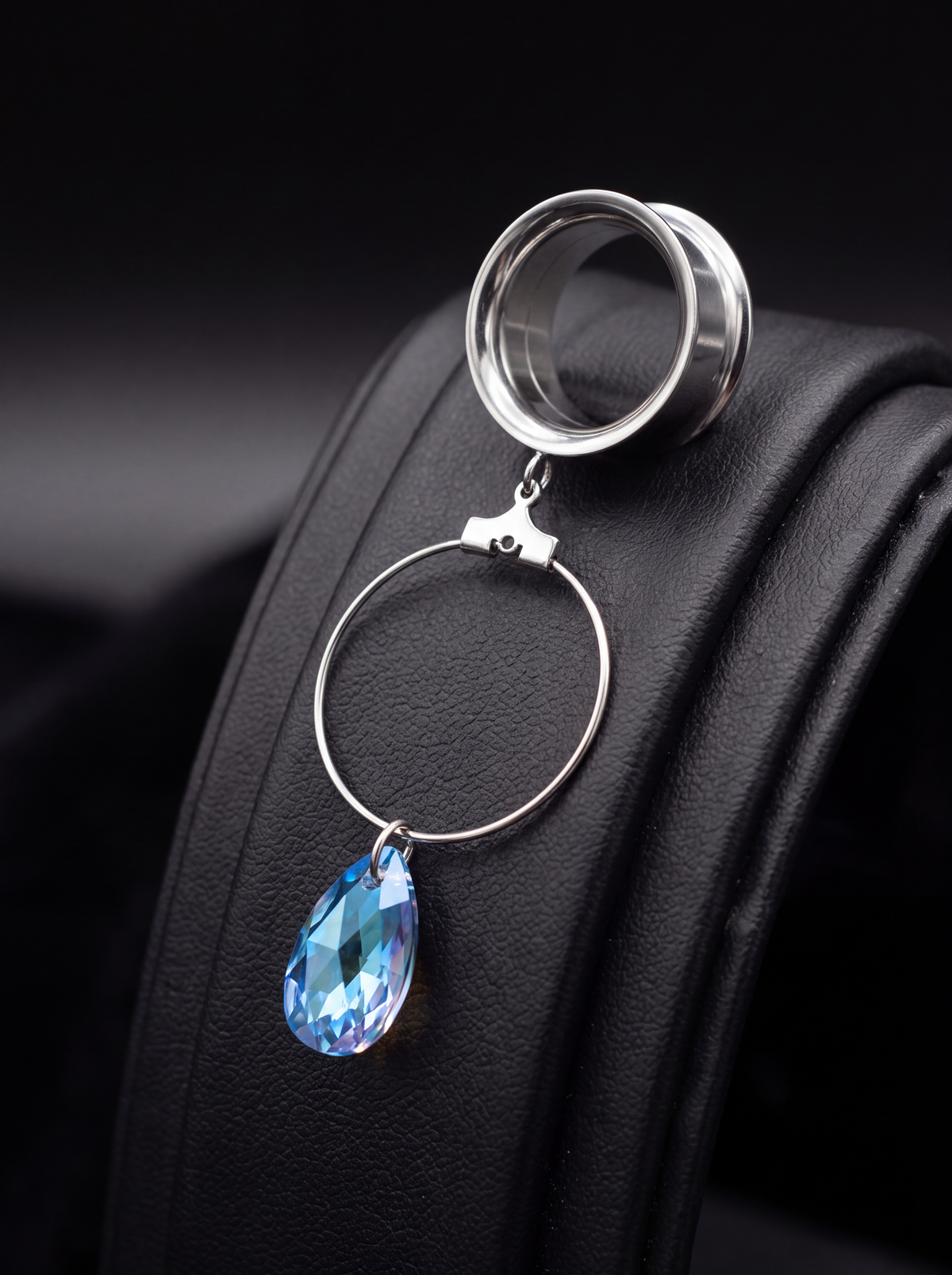 OLIVIA - Barocke Stacheldraht-Poison-Ohr-Tunnel 6mm bis 38mm