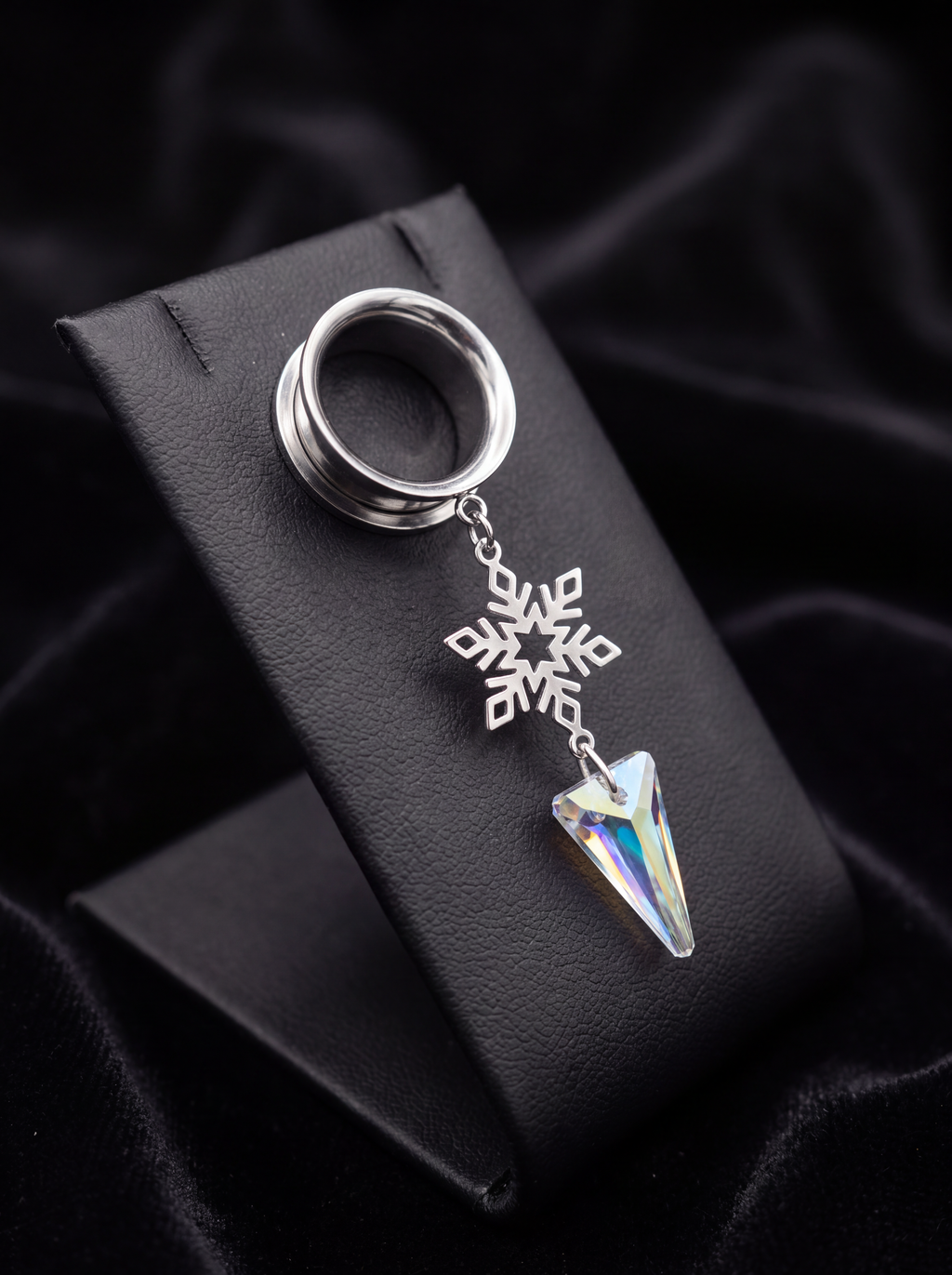 OLIVIA - Barocke Stacheldraht-Poison-Ohr-Tunnel 6mm bis 38mm