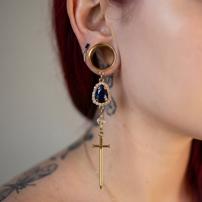 GERMAINE - Medieval Sword Style Sapphire Tapers 6mm to 38mm