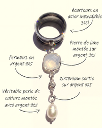 LULA – rote barocke gotische 6 mm bis 38 mm Rubin-Dehner